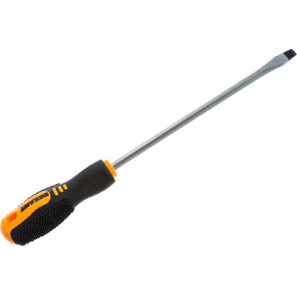 Rexant (12-6433) Отвертка шлицевая SL8x200mm, двухкомпонентная рукоятка