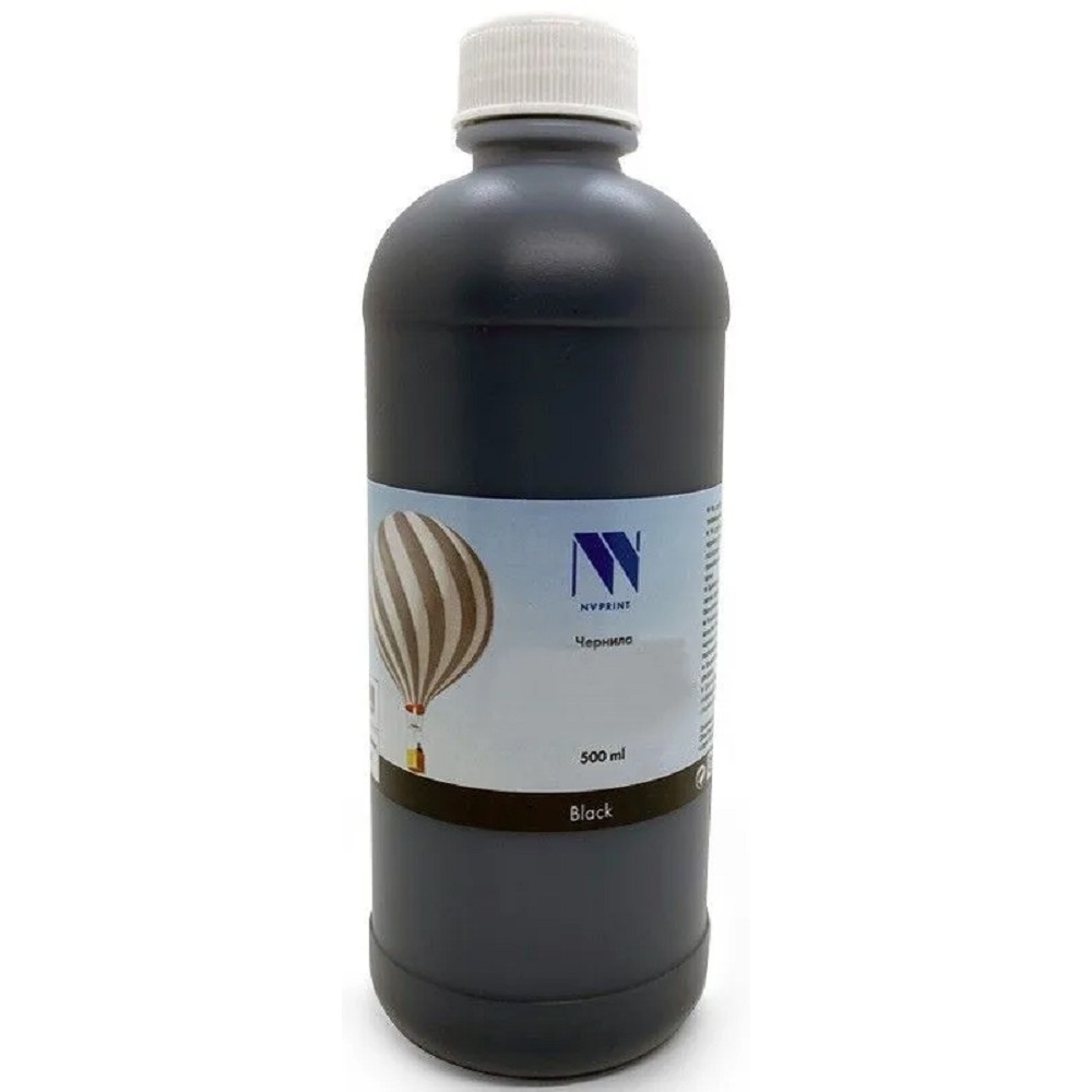 Чернила NVPrint пигментные NV-INK500PGM-BkC для аппаратов Canon PIXMA G5040, G6040, G2040, G7040, G1420, G2420, G3420, G2460, G3460, G3400, G4400, G2400, G1400, G3410, G4410, G2410, G1410, G3411, G1411, G1416; MAXIFY GX6040, GX7040 (500мл) черный