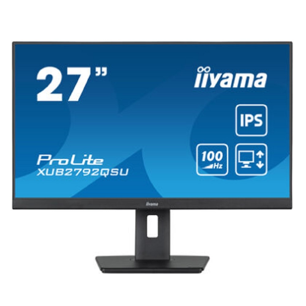 Iiyama 27" ProLite XUB2792QSU-B6 черный IPS LED 0.4ms 16:9 HDMI M/M матовая HAS Piv 250cd 178гр/178гр  2560x1440 100Hz D