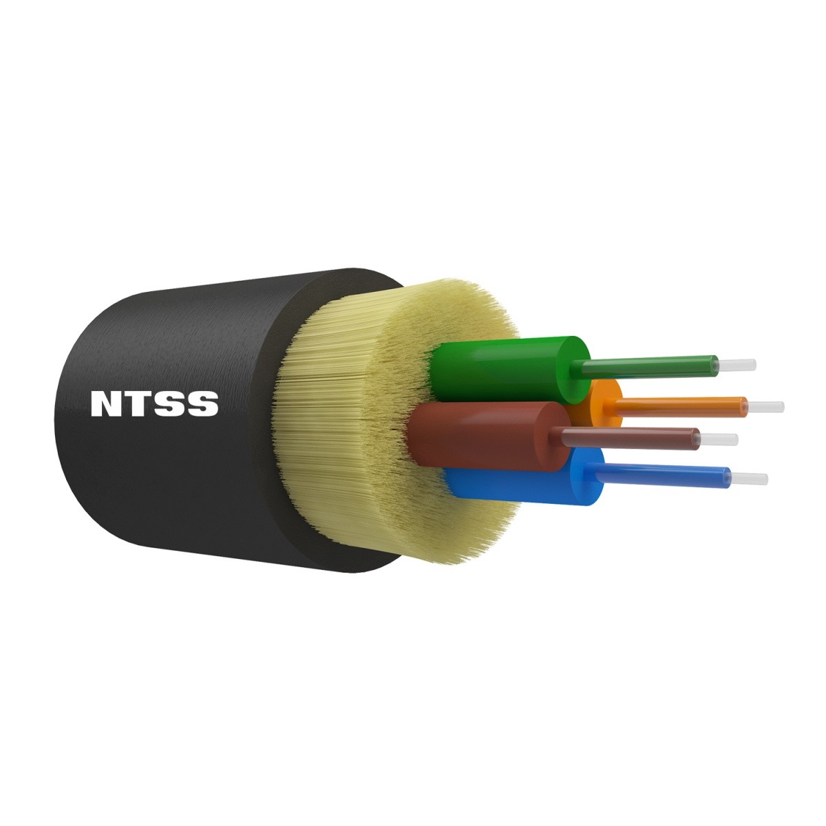 NTSS Оптический кабель распределительный NTSS PREMIUM IN/OUT, 4 волокна OM3, 50/125, LSZH(нг(A)-HF), черный NTSS-FO-D-IN/OUT-PM-503-4-LSZH