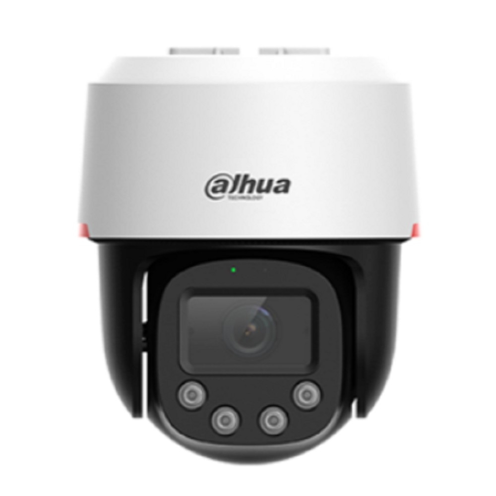 DAHUA DH-SD2C400NA-B-PV-PRO Уличная мини-PT IP-видеокамера WizColor 4Мп; 1/1.8” CMOS; объектив 4мм; видеоаналитика ; LED 30м; микрофон+динамик;  IP66, питание: 12В(DC);PoE