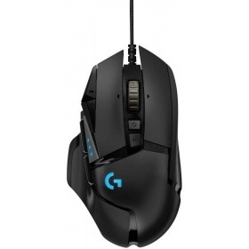 910-005470/910-005474 Мышь Logitech G502 Laser Gaming RGB Tunable 16000dpi USB HERO