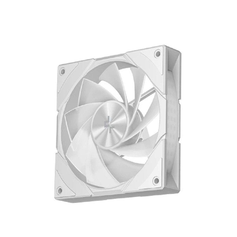 Вентилятор DEEPCOOL CG580 FAN WHR 120x120x25мм REVERSE ( PWM, ARGB,  белый, 400-1300об/мин) Bulk