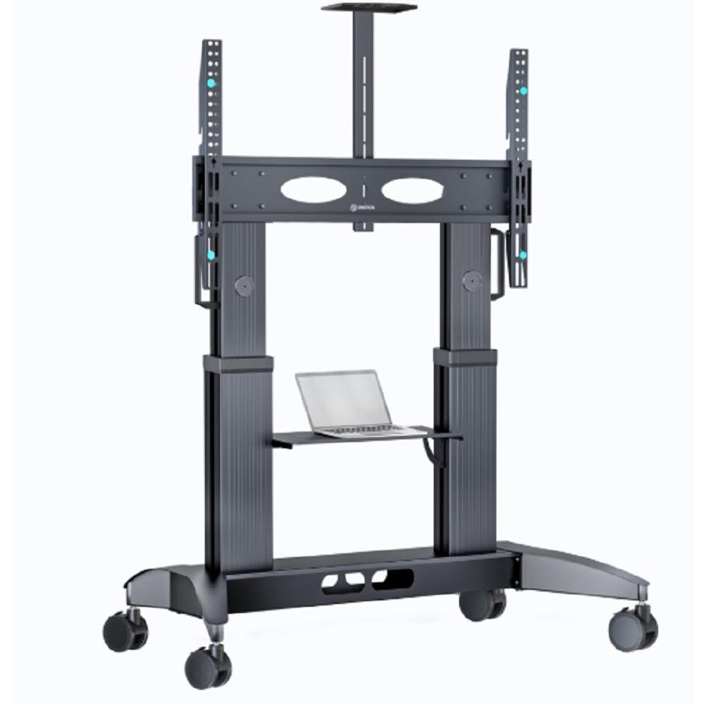 ONKRON TS2821 мобильная стойка для ТВ 70"-110", макс 145 кг, чёрная