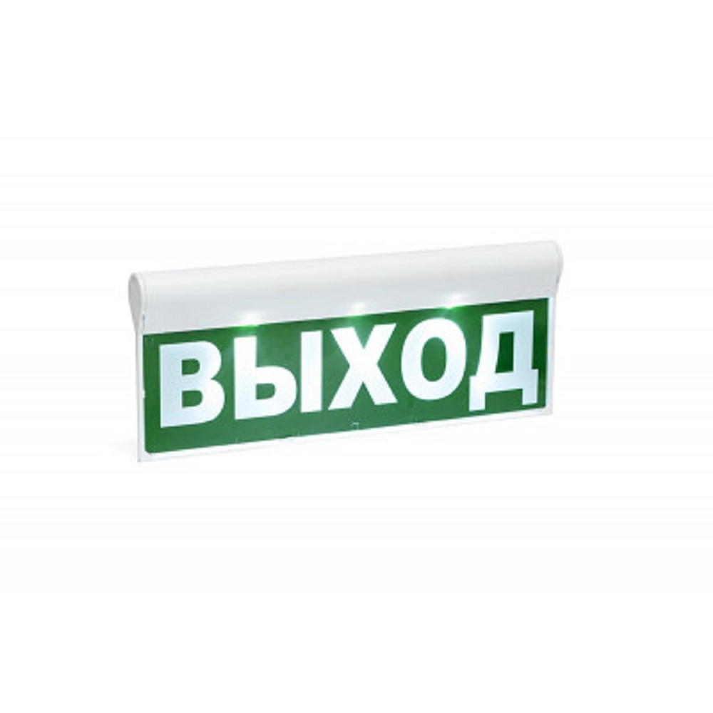 БАСТИОН SKAT-24 Световой оповещатель охранно-пожарный (табло) ВЫХОД, 18-28В IP20 (8580)