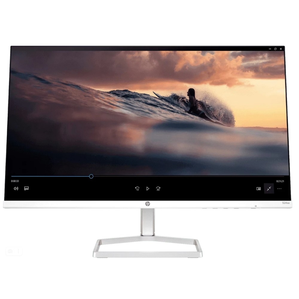 LCD HP 23.8" 524sa S5 FHD Monitor {IPS 1920x1080 100Hz 5ms 300cd 1500:1 D-sub HDMI 2x2W non-EU} [94C37AA]