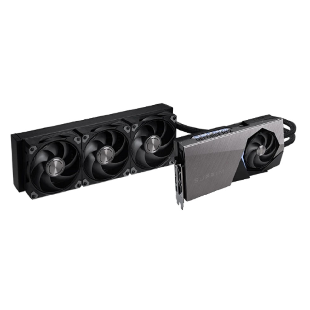 Видеокарта MSI RTX5080 16G SUPRIM LIQUID SOC 16GB GDDR7 256bit 3xDP HDMI RTL