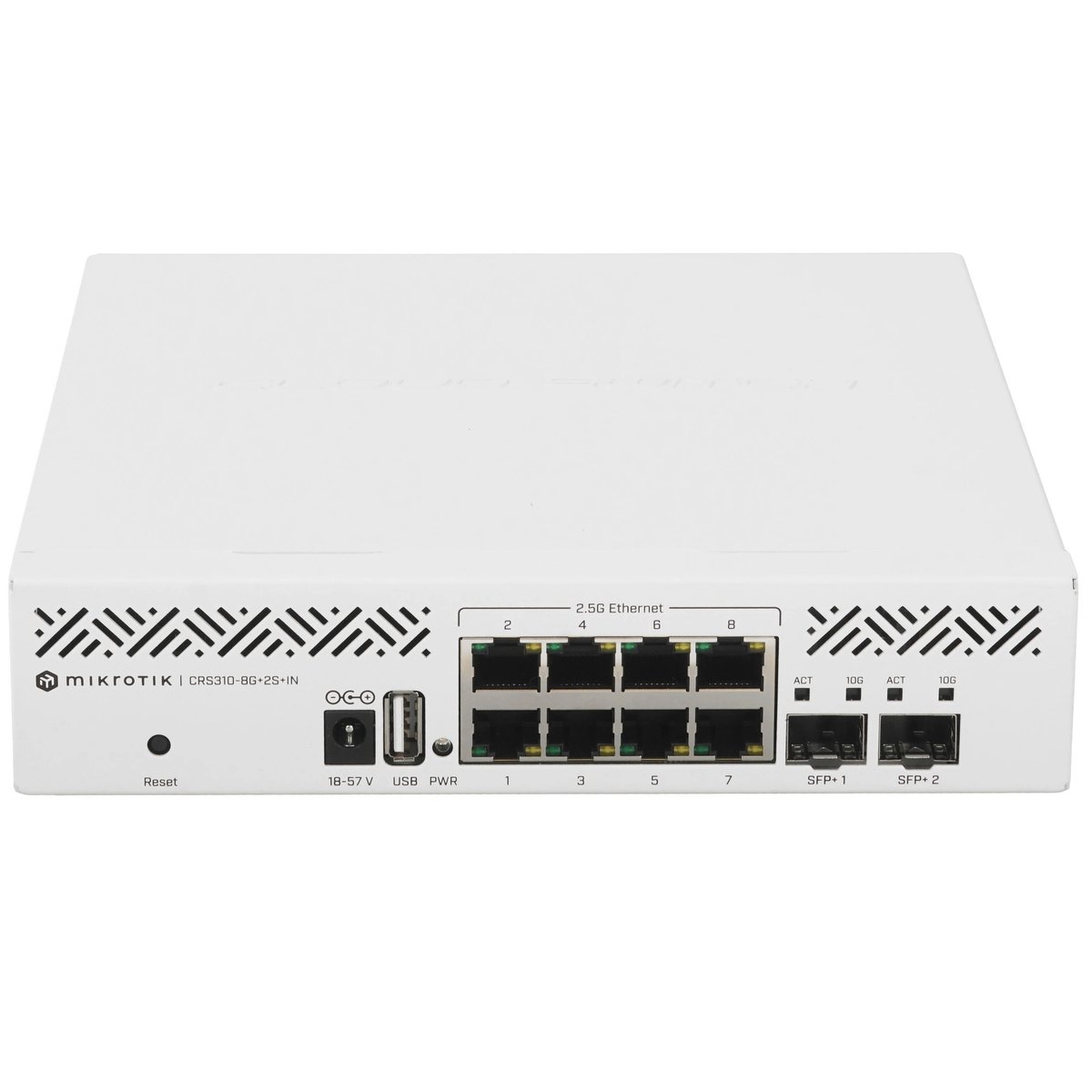 MikroTik CRS310-8G+2S+IN Коммутатор управляемый, 8*1gbit RJ45, 2*SFP+, indoor, rOSv7