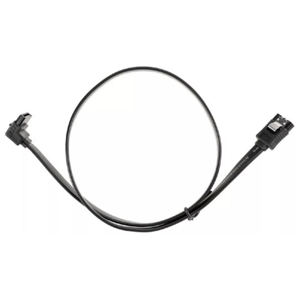 Telecom <TUS705-0.5M>  Кабель SATA M --SATA M 3.0V 7 pin  угловой разъем 0.5m [7958820049996]