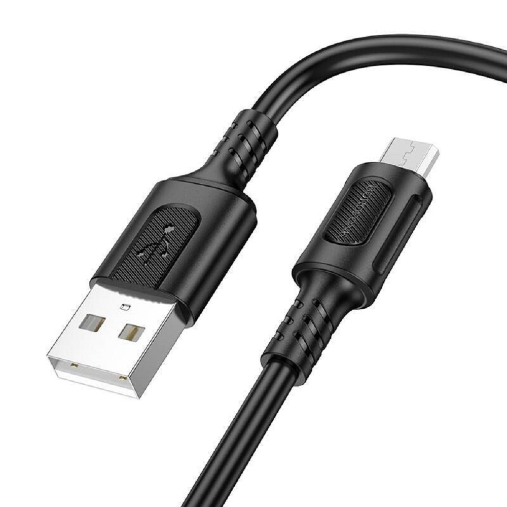 BOROFONE BX111/ USB кабель Micro/ 1m/ 2.4A/ Black
