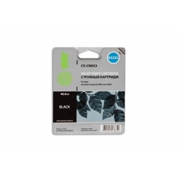 Cactus CN053/№932  Картридж для HP DJ 6600, черный (40мл)