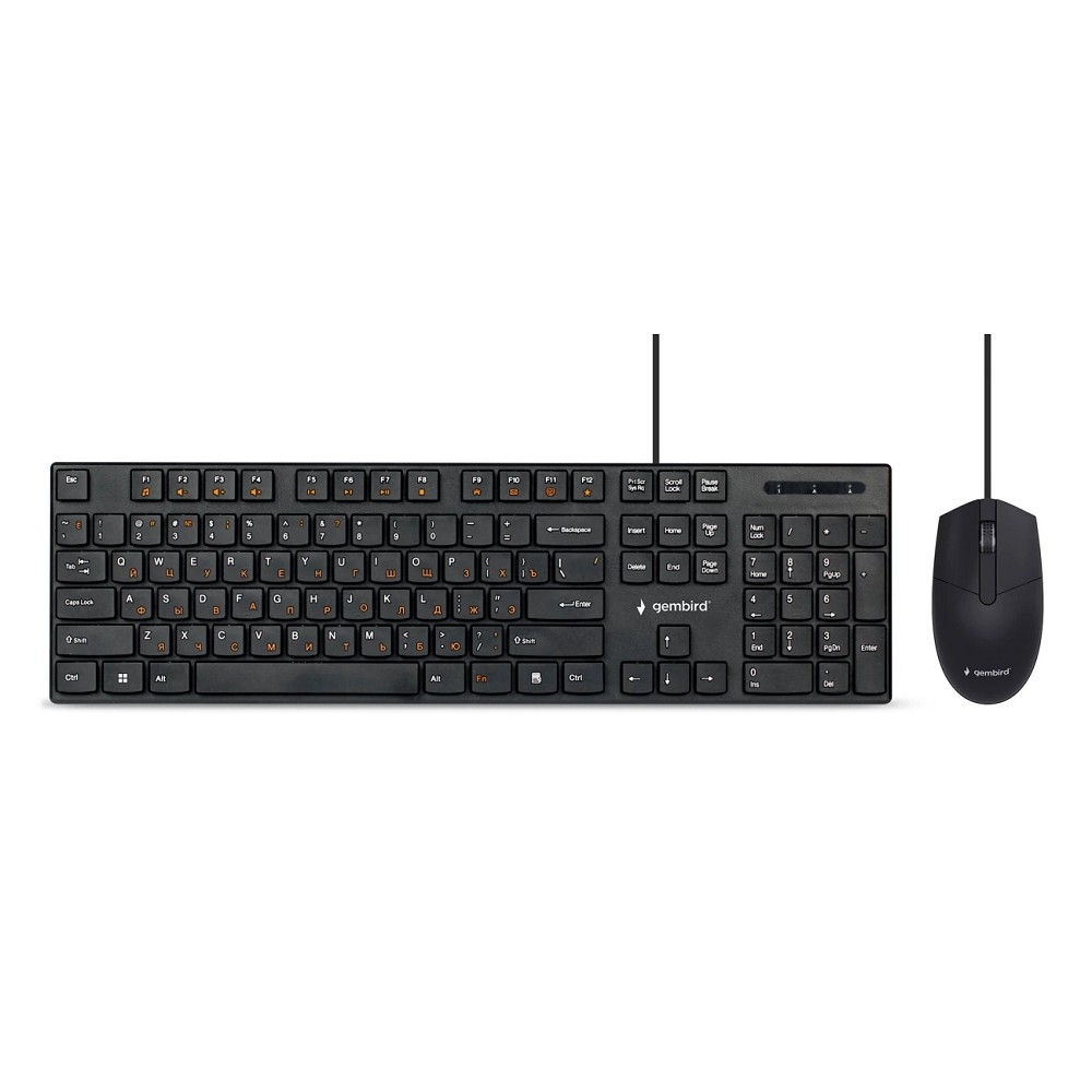 Клавиатура + мышь Gembird KBS-9050L Black