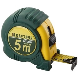 KRAFTOOL X-Drive 5м / 25мм рулетка с ударостойким обрезиненным корпусом [34122-05-25_z02]