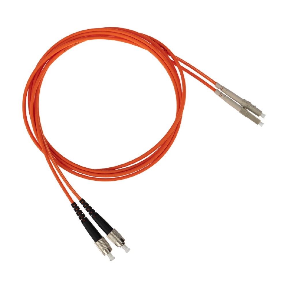 Rexant (50-3268) Патч-корд оптический переходной (MM), 50/125 (OM2), LC/UPC-FC/UPC, (Duplex), LSZH, 2м
