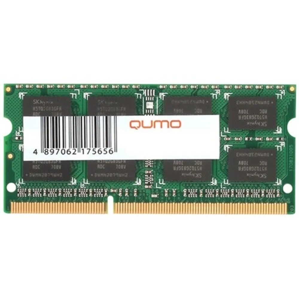 QUMO DDR3 SODIMM 4GB QUM3S-4G1333C(L)9 PC3-10600, 1333MHz