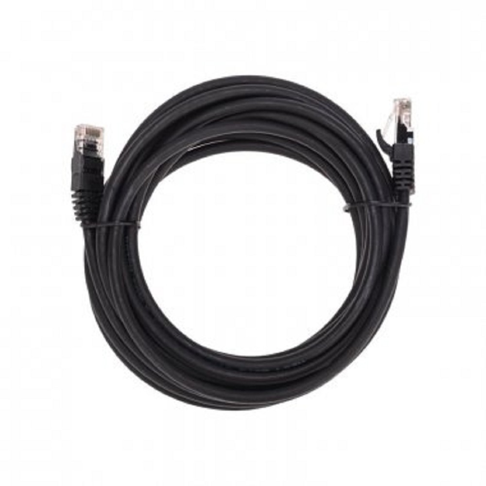 Патч-корд U/UTP Rexant cat.6, RJ45-RJ45, неэкранированный, 26AWG, LSZH, черный, 5 м