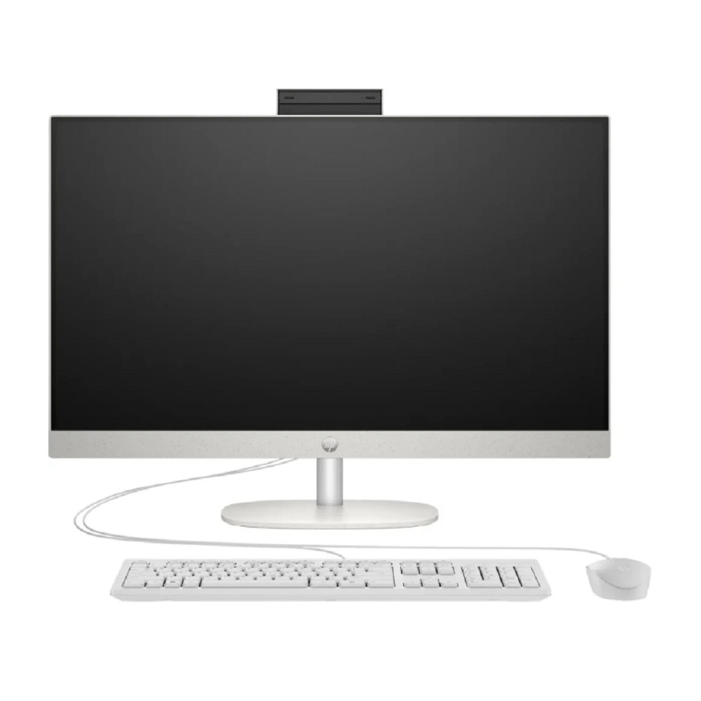 Моноблок HP 24-cr0009l 23.8" Full HD i7 1355U (1.7) 16Gb SSD512Gb Iris Xe FreeDOS GbitEth WiFi BT 90W клавиатура мышь Cam белый 1920x1080