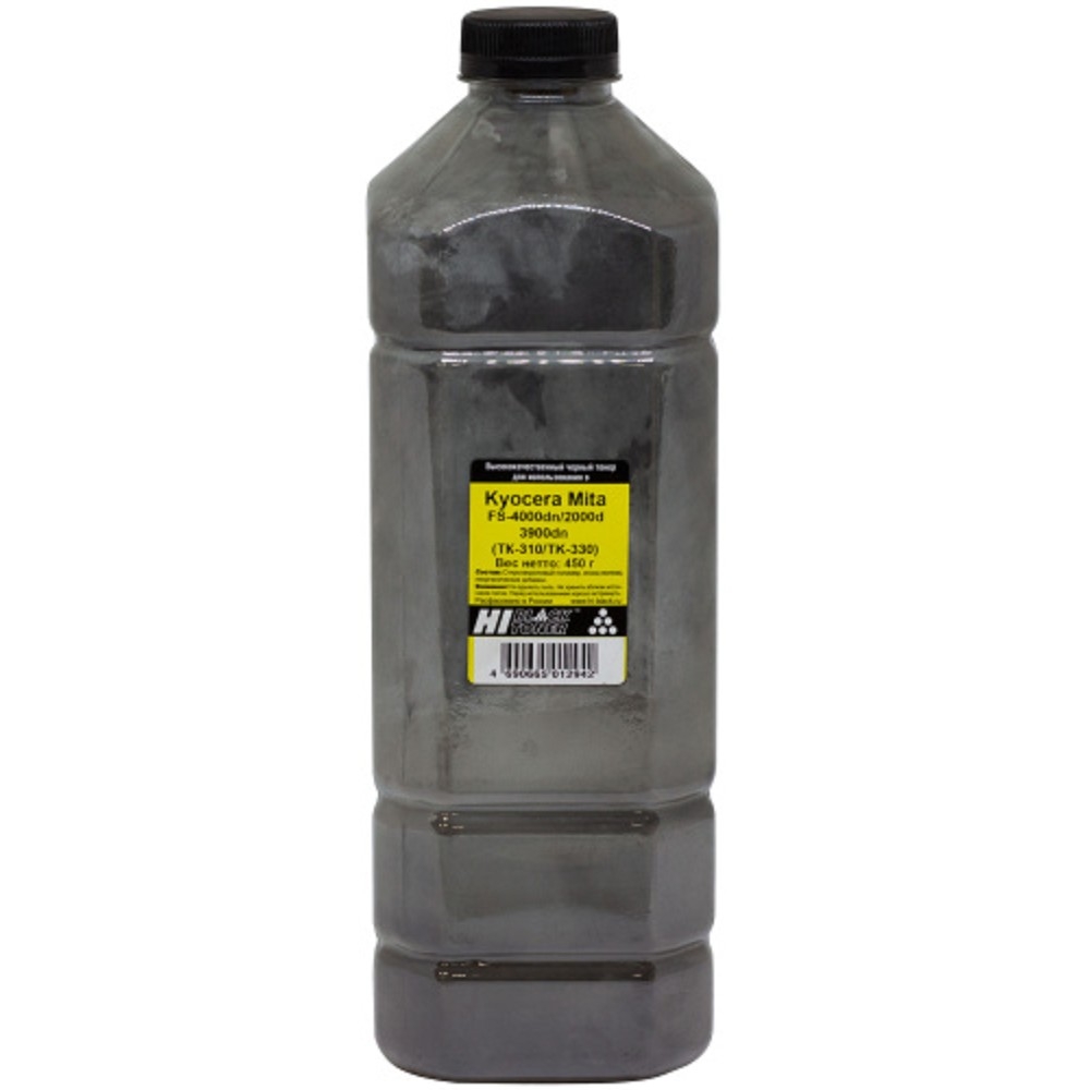 Hi-Black  TK-310/TK-330 Тонер для Kyocera FS-4000dn/2000d/3900dn  Bk, 450 г, канистра