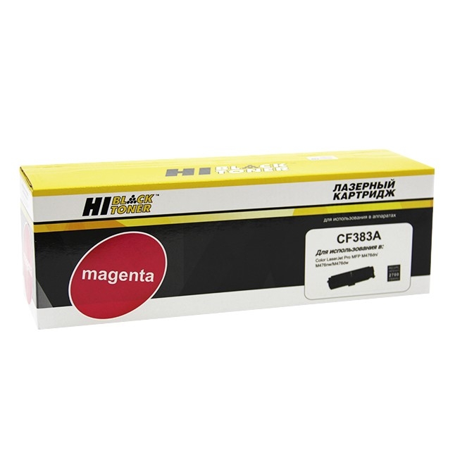 999010023 - Картридж Hi-Black (HB-CF383A) для HP CLJ Pro MFP M476dn/dw/nw, №312A, M, 2,7K  от 20 т.р.