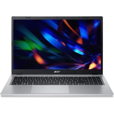 Ноутбук Acer Extensa 15 EX215-33-P4E7 N-series N200 8Gb SSD512Gb Intel UHD Graphics 15.6" IPS FHD (1920x1080) без ОС silver WiFi BT Cam (NX.EH6CD.004)