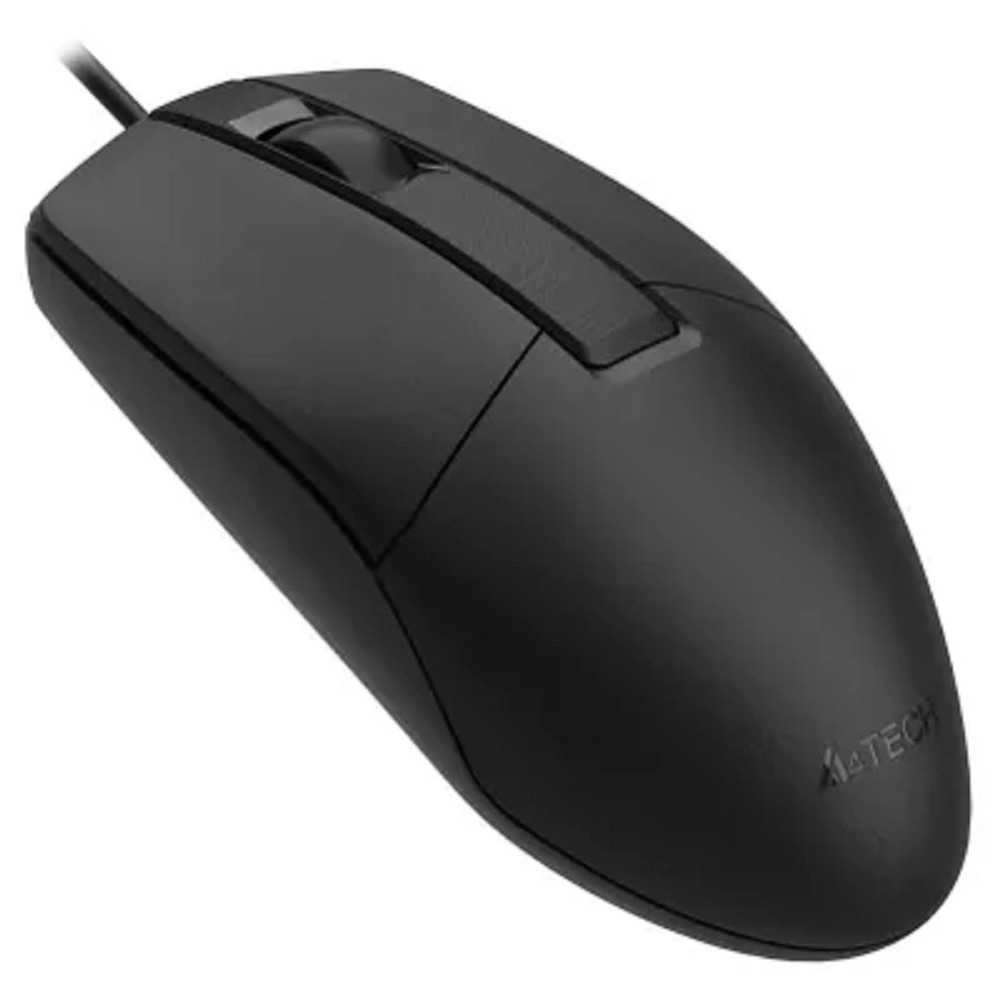 Мышь A4Tech OP-330 черный оптическая (1000dpi) USB (3but) [1530236]