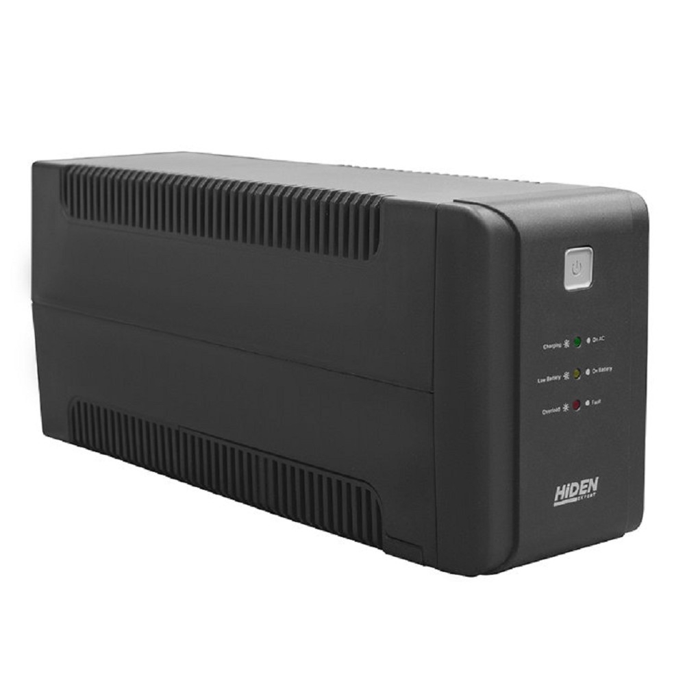 ИБП HIDEN EXPERT ULS600E 600ВА/360Вт {Линейно-интерактивный, 2xSchuko LED, USB, встроенный АКБ 1x12B/7Ач} {УТ-00002465}