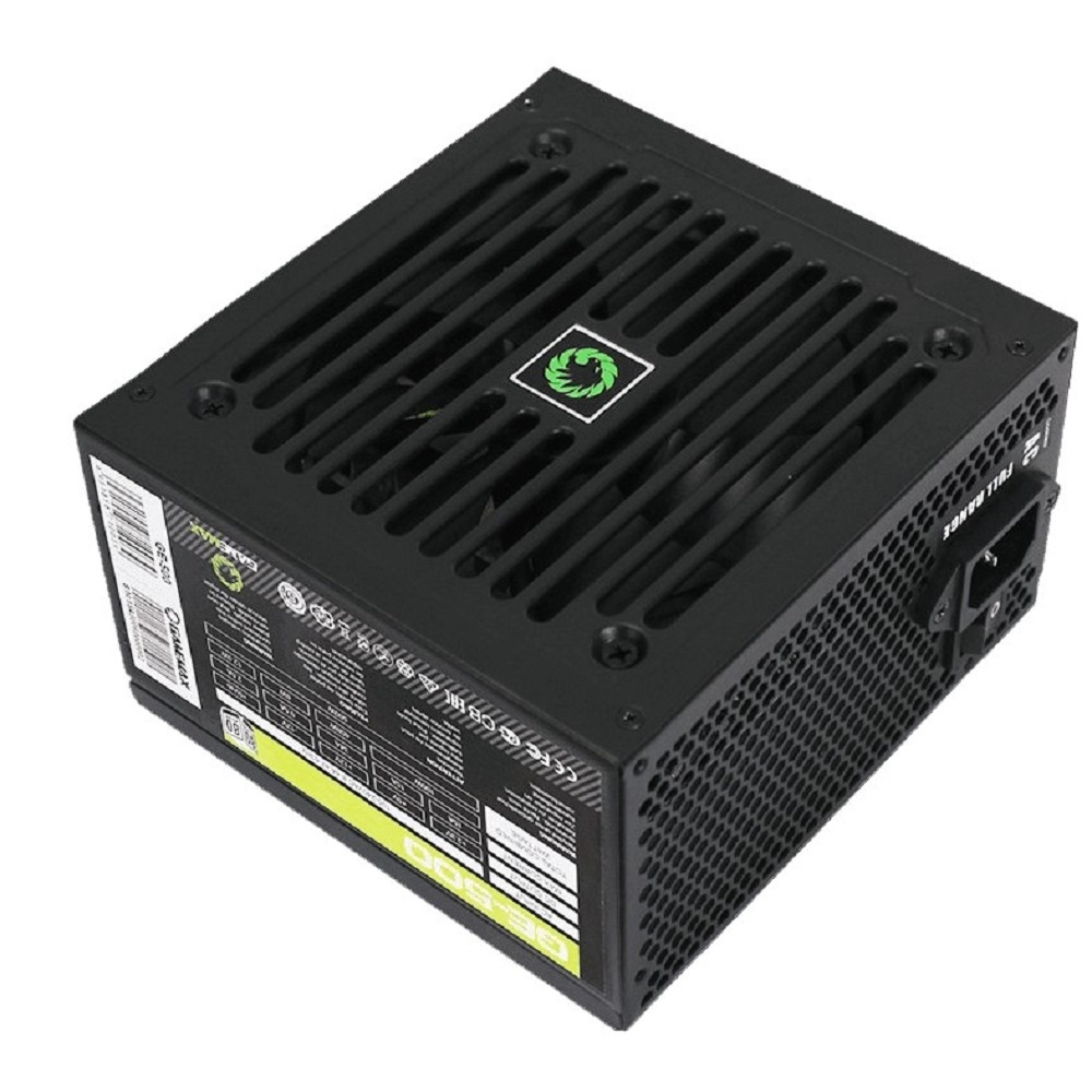Блок питания ATX 500Вт GameMax GE-500 (20+4pin) PPFC 120mm fan 3xSATA [GE-500]