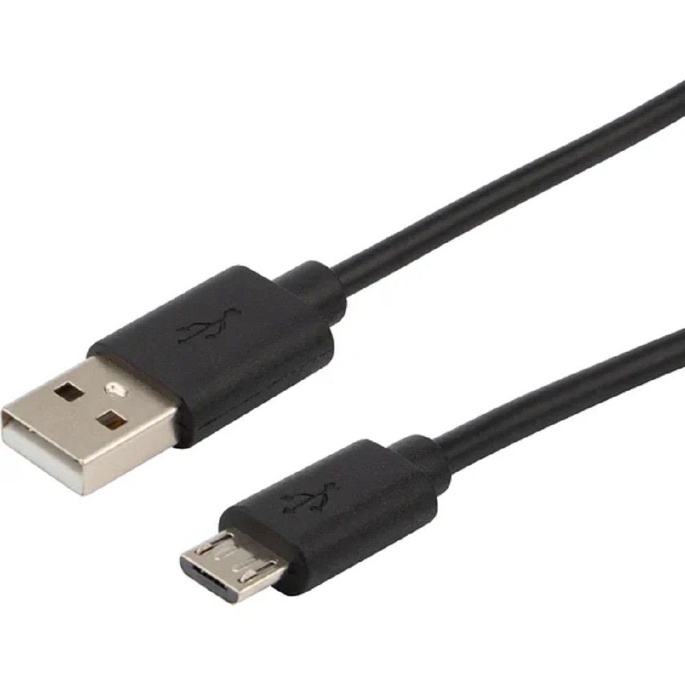 Шнур micro USB (male) - USB-A (male) 1.8M черный REXANT (Цена за шт., в уп. 10 шт.)