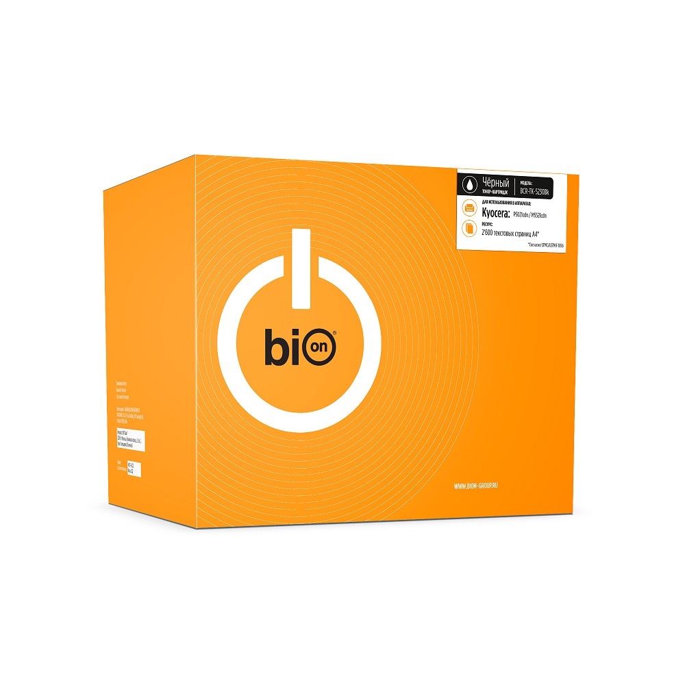Bion BCR-TK-5230Bk Картридж для Kyocera ECOSYS {P5021cdn/P5021cdw/M5521cdn/M5521cdw}(2600  стр.),Черный, с чипом