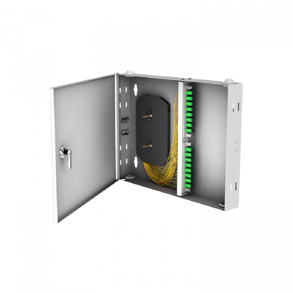 NTSS Кросс настенный NTSS PREMIUM предсобранный, 12 портов SC/APC, 9/125 мкм, (сплайс, пигтейлы, кдзс, планки, адаптеры) NTSS-WFOB-PM-12-SC/A-9-SP1.5G1A