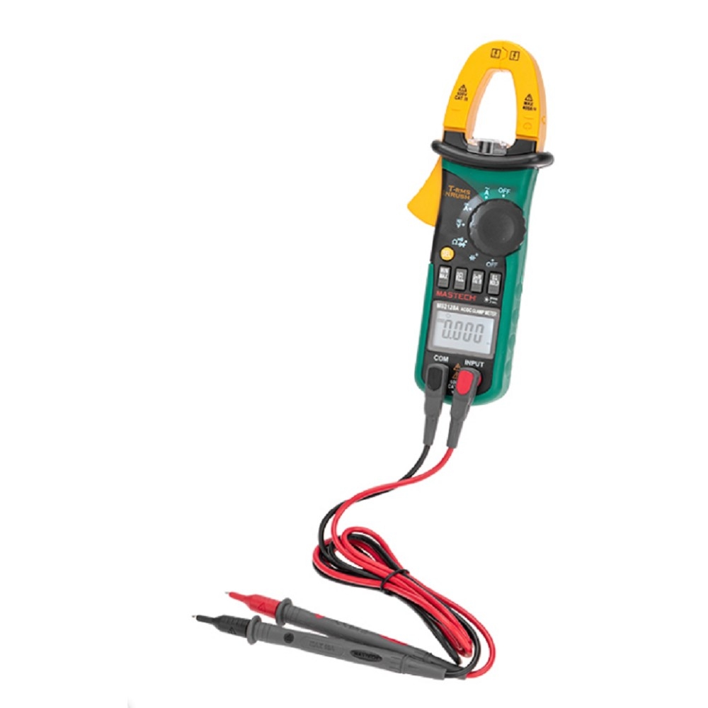Mastech (13-1317) Токоизмерительные клещи MS2128 + постоянный ток + T-RMS