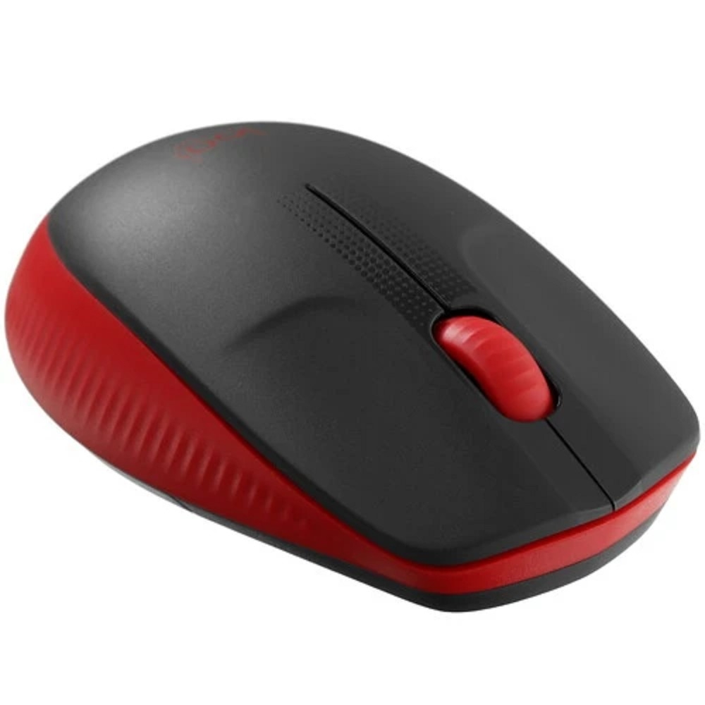910-005908 Мышь Logitech M190 красный/черный оптическая (1000dpi) беспроводная USB (2but)