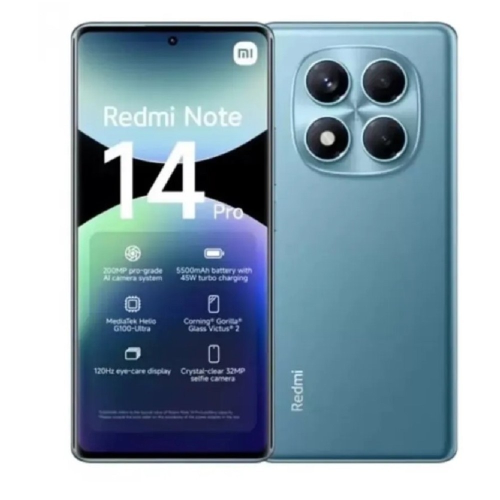 Смартфон Xiaomi Redmi Note 14 Pro 4G 12/512GB Ocean Blue