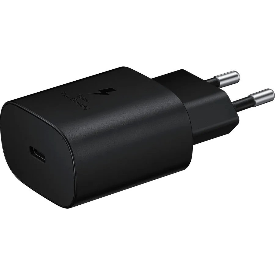 Сетевое зар./устр. Samsung EP-TA800 25W 3A+2.77A+2.25A (PD) USB Type-C универсальное черный (EP-TA800XBEGWW)