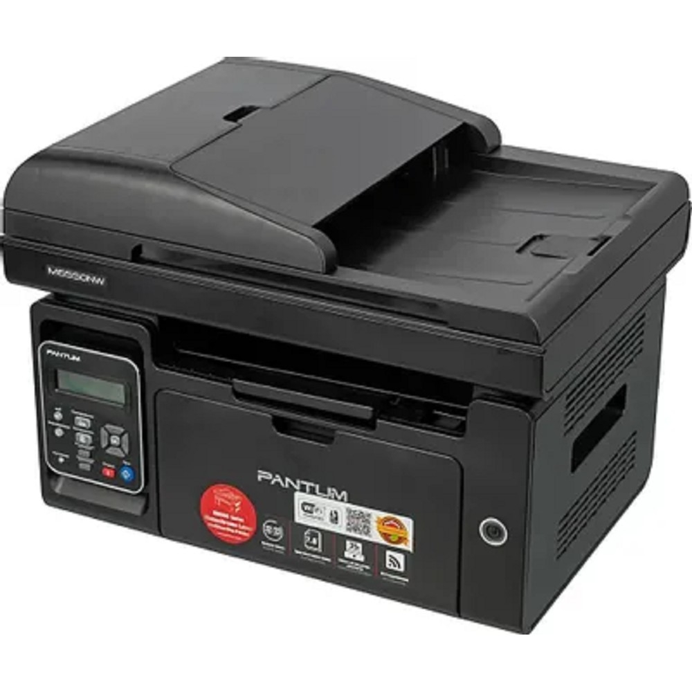 Pantum M6550NW МФУ лазерное ЧБ, А4, C/P/S, 22 стр/мин, 1200 x 1200 dpi, 128Мб RAM, лоток 150 стр, USB, RJ45, Wi-Fi, (1600стр.), черный корпус