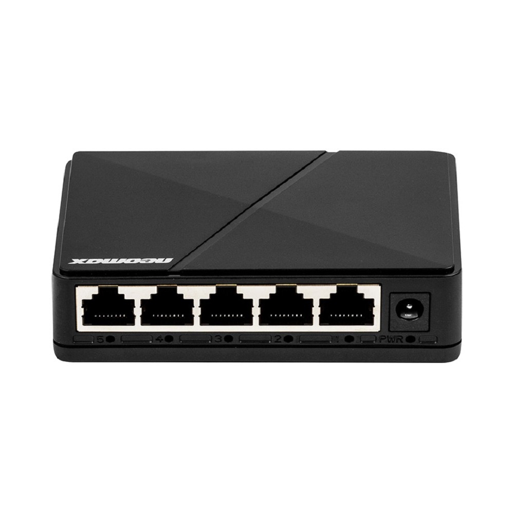 NEOMAX неуправляемый коммутатор NMS-105P-1000-P, 5 портов 1000 Mbps, пластик