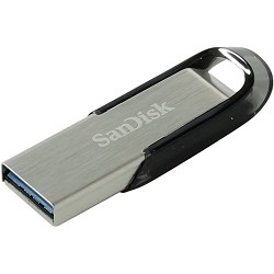 Флешка USB Sandisk 16 Gb Cruzer Ultra Flair SDCZ73-016G-G46 USB 3.0 серебристый/черный
