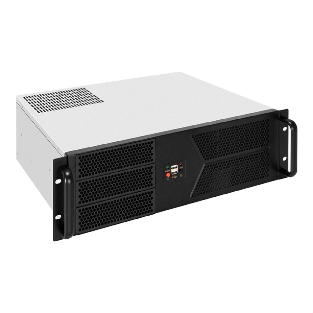 Exegate EX298423RUS Серверный корпус ExeGate Pro 3U400-07 <RM 19", высота 3U, глубина 400, БП 1200ADS, 2*USB>