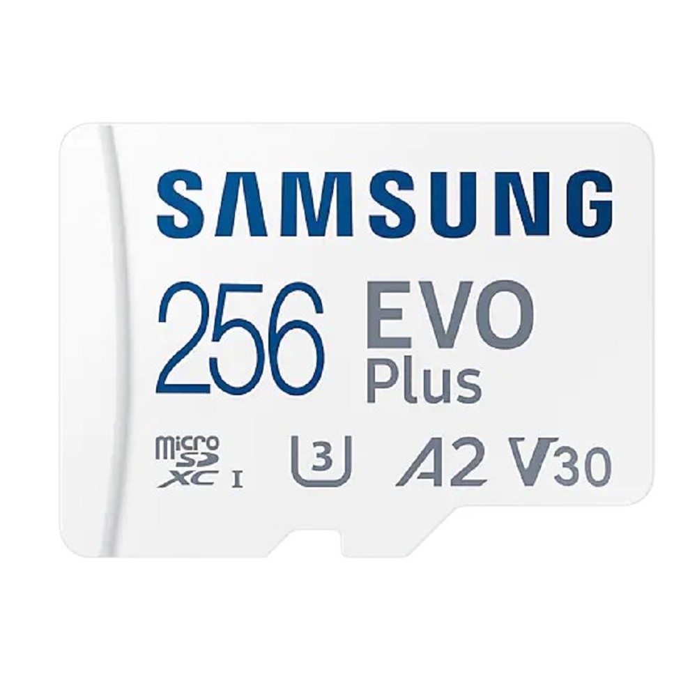 Micro SecureDigital 256Gb Samsung MB-MC256KA/RU/KR/APC/EU EVO PLUS + adapter 