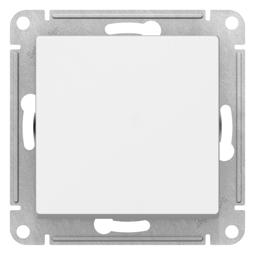Systeme electric ATN000111 ATLASDESIGN 1-клавишный ВЫКЛЮЧАТЕЛЬ, сх.1, 10АХ, механизм, БЕЛЫЙ