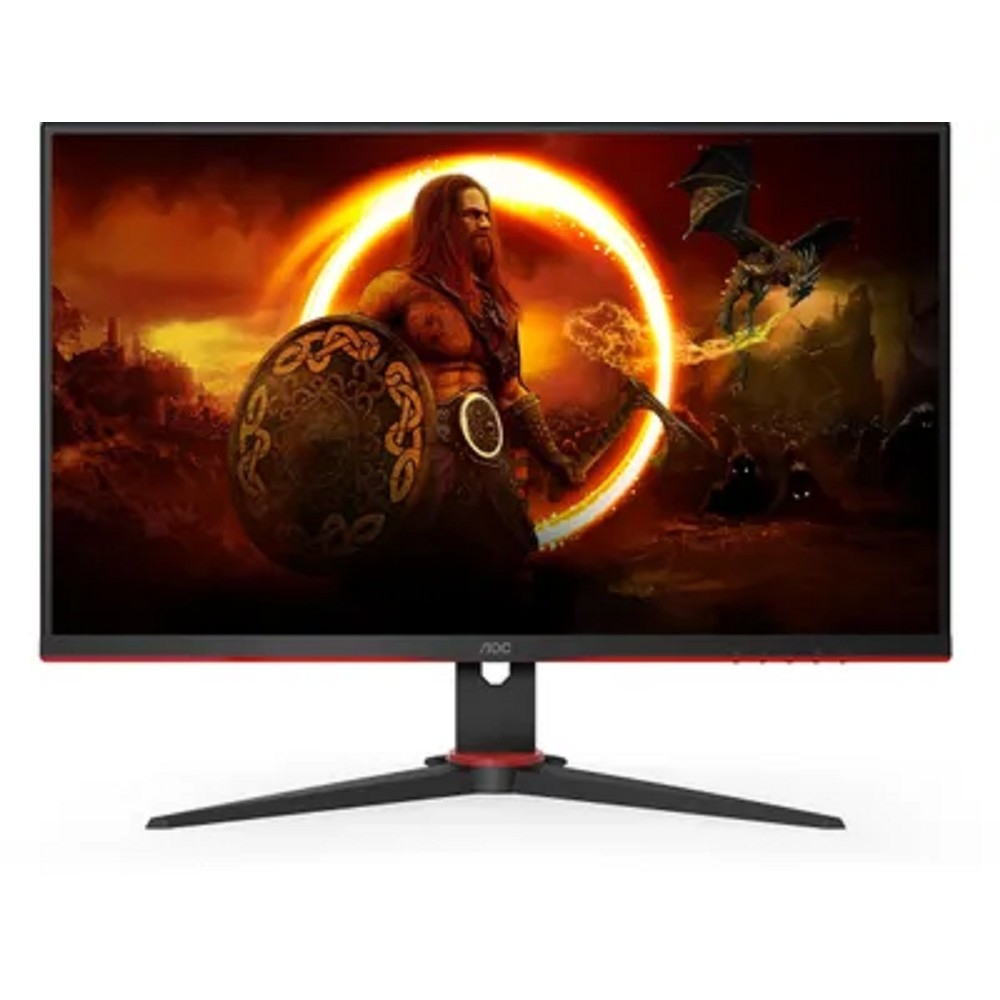 Монитор 27" AOC Gaming 27G2ZNE, VA 1920x1080, 240 Гц, 4 мс, 16:9, 250 кд/м², 2xHDMI, 1xDP, 1x3.5 мм, черный/красный и черный