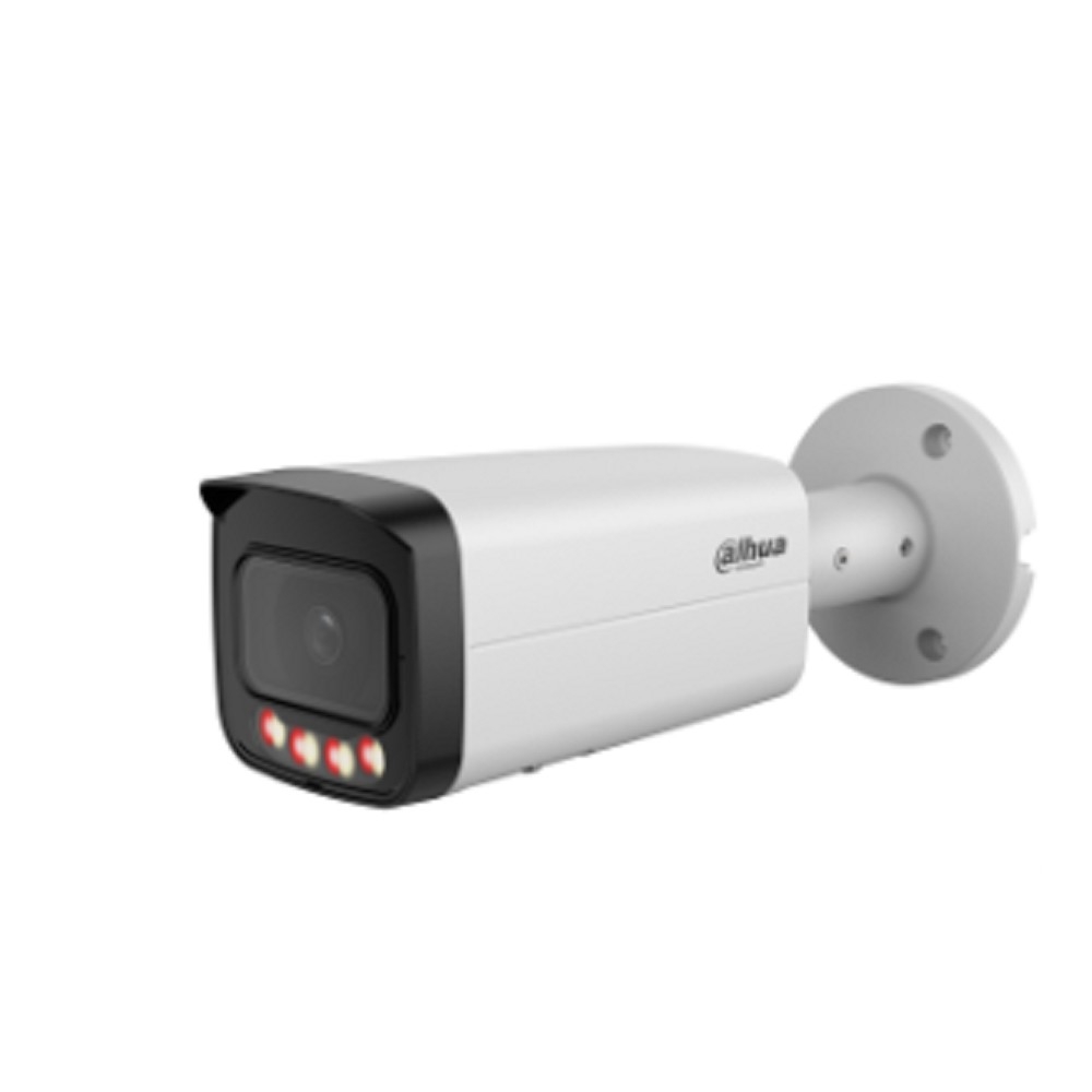 DAHUA DH-IPC-HFW21249TP-S-IL-0280B Уличная цилиндрическая IP-видеокамера 12Мп; 1/2.5” CMOS; 2.8мм видеоаналитика: SMD Plus ИК 30м, LED 30м; IP67 металл