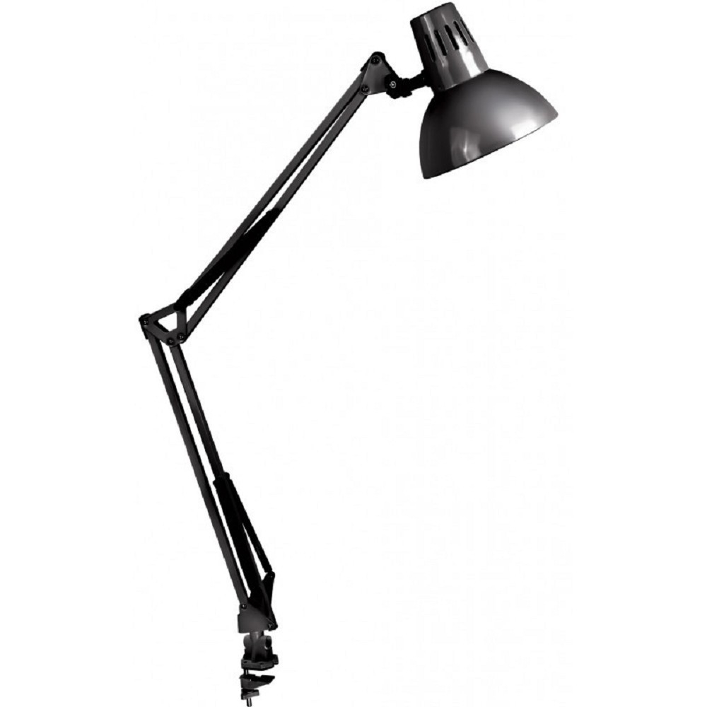 Camelion KD-312  C02  чёрный (Светильник настольный,230V 40...60W, E27)