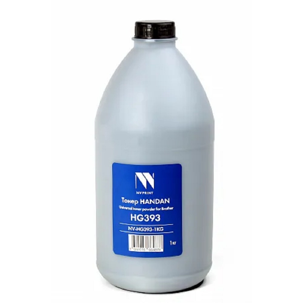 Тонер NVPrint Handan для Brother HG393 (1кг) HL-L2300/ L2340/ L2360/ L2365/ L2380/DCP-L2500/ L2520/ L2540/ L2560/ L2700/ L2740, DCP-L2500/ HL 2240,2250, 2270, FAX 2840, 2845, 2940, DCP 7060, 7065, 7070, MFC 7360, 7460, 7860/HL-2132, DCP-7057/HL-2130R/DCP-7055/HL-1110/1112 1210WR/1212WR/DCP-1510R/1512R/1610WR/1612WR/MFC-1810/1815R/1910/1912WR/HL-2030, 2040, 2045, 2070, 2075; DCP-7010/ 7025; MFC-7220/7420; FAX-2820/HL-2120 / 2140/ 2142/ 2150 / 2170/DCP-7030/ 7032/ 7040/ 7045/ 7320; MFC-7320/7340/7345/7440/ 7840 совместимый