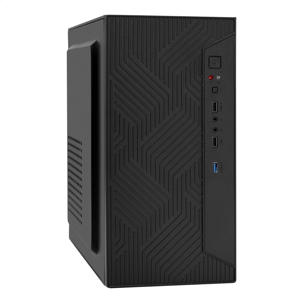 Exegate EX298000RUS Корпус Minitower BAA-303U-AAA400 (mATX, БП AAA400 с вент. 8см, 2*USB+1*USB3.0, HD Audio, черный)