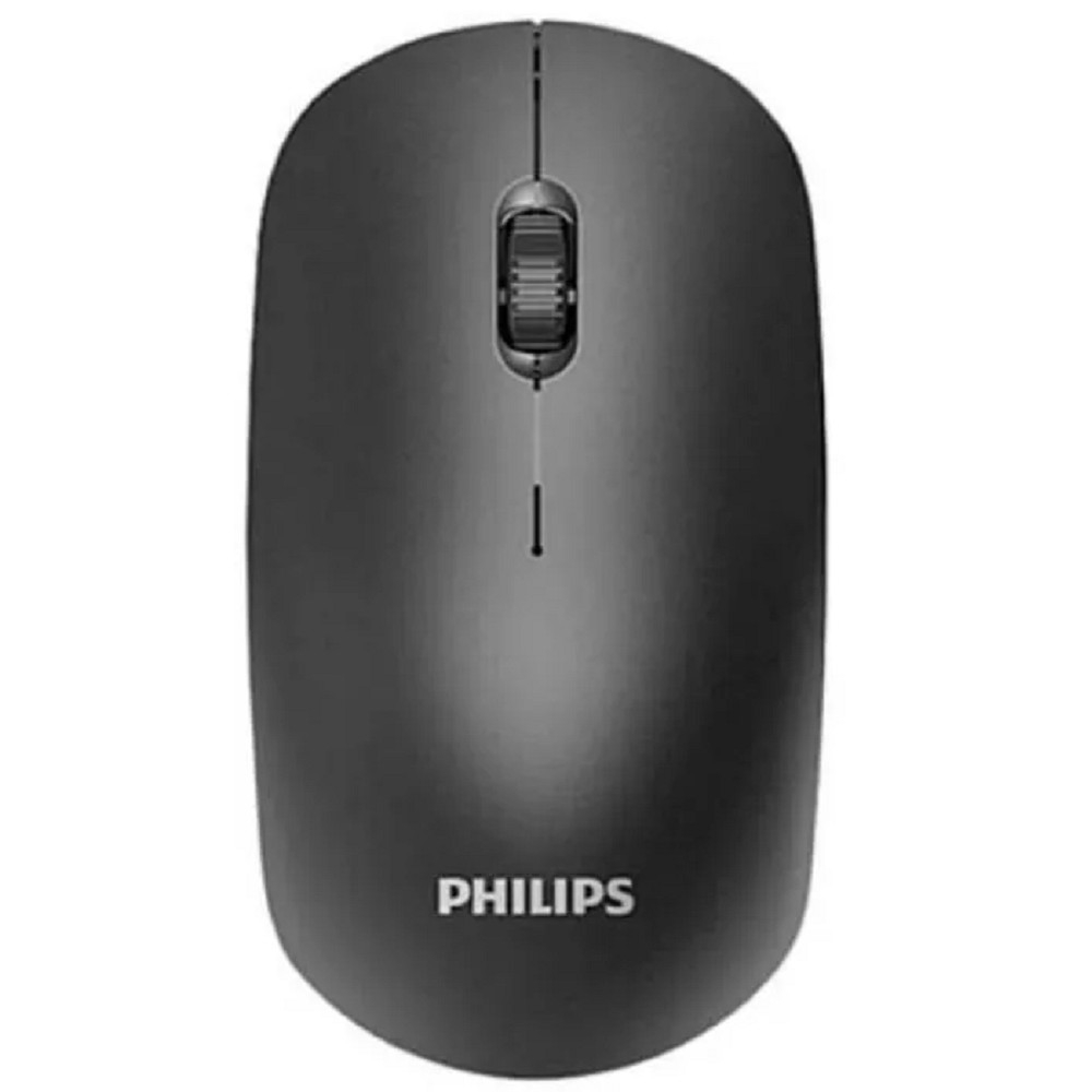 Philips  Беспроводная Мышь SPK7315, 2,4 GHz , 3 кноп., 1600dpi, бесшумная, Чёрный