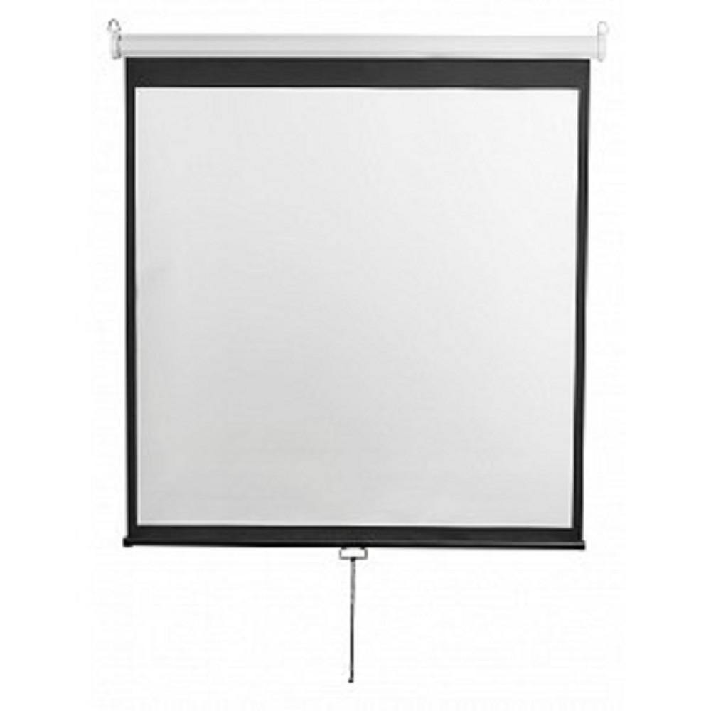Экран настенно-потолочный Digis - Optimal-D, 206x209 см, (рабочая поверхность 200x200 см), 1:1, ручное управление, DSOD-1105