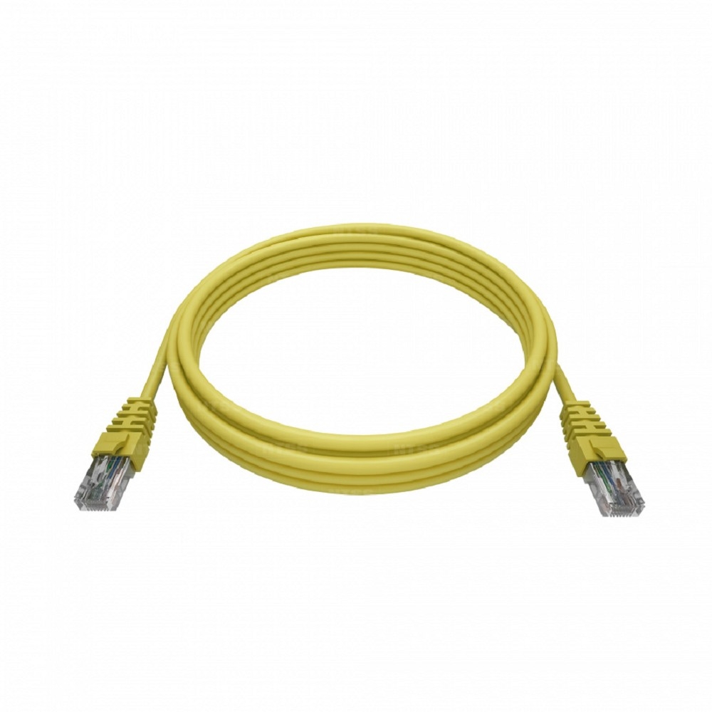 NTSS Патч-корд NTSS PREMIUM 2xRJ45/8P8C, T568B UTP CAT5e LSZH 10 метров, желтый NTSS-PC-PM-UTP-RJ45-5e-10.0-LSZH-YL