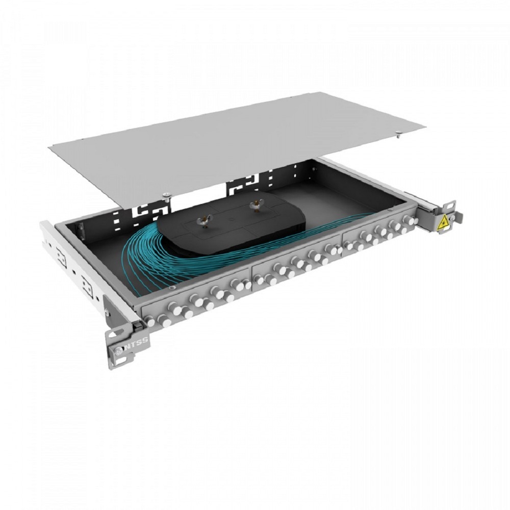NTSS Кросс 19" NTSS PREMIUM выдвижной, предсобранный 1U, 16 портов FC/UPC, 50/125 мкм ОМ3, (сплайс, пигтейлы, кдзс, планки, адаптеры) NTSS-RsFOB-PM-1U-16-FC/U-503-SP1.5G2A