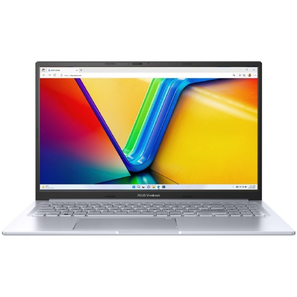 ASUS Vivobook 15X K3504VA-MA468 [90NB10A2-M00JX0] Silver 15.6" {2.8K OLED 2880x1620  i5-1335U/16Gb/ 512Gb SSD/DOS}